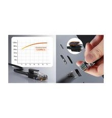 Cabletime Cat6 UTP Cable, 25m, Black