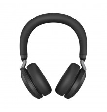 Jabra Evolve2 75 Headset Wired and Wireless Headband Calls/music USB Type-C Bluetooth Charging stand Black