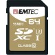 Atmintukaart Emtec (ECMSD64GXC10SP)