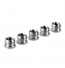 SMALLRIG 1610 THREAD ADPT 1/4" - 3/8" THREAD 5PCS