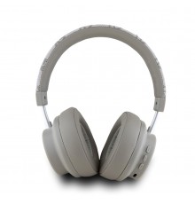 DKNY PU Leather Checkered Pattern Wireless Headphones