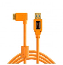 Tether Tools TPro USB 3.0 Micro-B Right Angle 4.6m/15 ORG