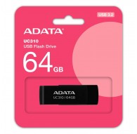 FLASH USB3.2 MEMORY DRIVE 64GB/BLACK UC310-64G-RBK ADATA