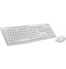 Logitech MK295 Keyboard and Mouse, White