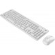 Logitech MK295 Keyboard and Mouse, White