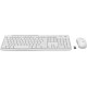 Logitech MK295 Keyboard and Mouse, White