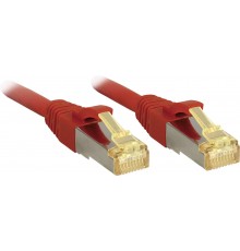 LINDY Patch Cable Cat6A S/FTP LSZH Cat7 Raw Cable Red 3.00m