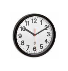 TFA 60.3538.01 Black Analog Wall Clock