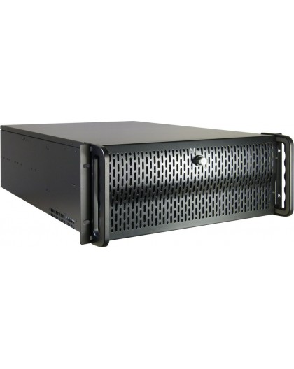 Inter-Tech IPC 4U-4129L Rack Metallic, Silver