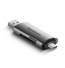 MÄLUREADER USB-C + USB 3.2 2SL/SD/MICROSD CRE-SAC AXAGON