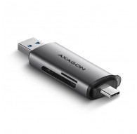 MÄLUREADER USB-C + USB 3.2 2SL/SD/MICROSD CRE-SAC AXAGON