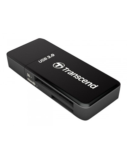 TRANSCEND TS-RDF5K BLACK USB3 FLASH MEMORY READER