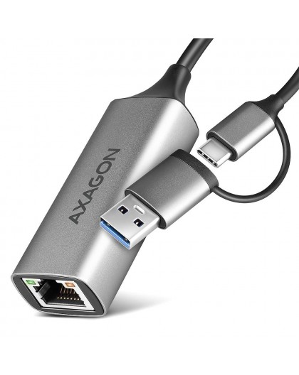 Адаптер сети USB-C 1Гбит/с ADE-TXCA AXAGON