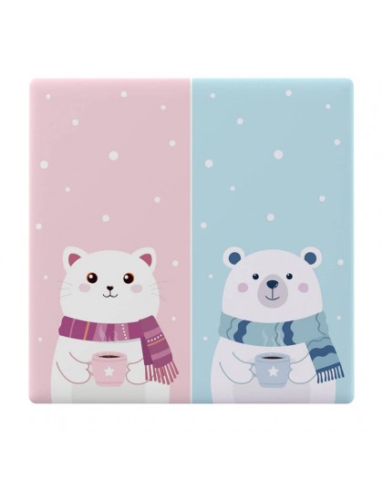 Decorative cover / cap for T5 SONOFF Cartoon 2C touch switch