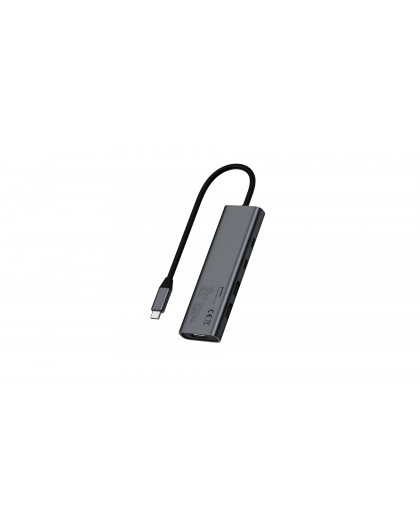 Fuj:tech 5 prievadų USB-C hubas, 140 W PD
