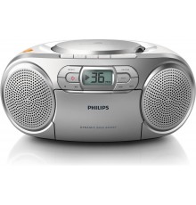 Philips AZ127 -portable CD player, silver