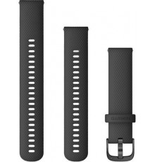 Garmin Quick Release -vahetusrihm, must / tumehall, 20 mm