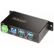 D StarTech 4PT VALDYTAS INDUSTRINIS USB HUBas