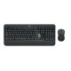 Logitech MK540 RF Wireless Azerty Belgian Black - White