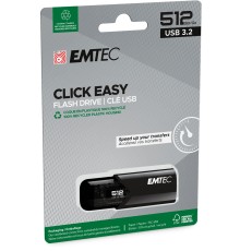 Emtec USB3.2 Click Easy B110 512GB Black