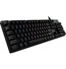 Logitech G512 Carbon Lightsync mängunäpp klaviatuur, GX Brown lülitid