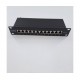 DIGITUS Cat.6A Patch Panel, shielded, 12-Port, 10", black