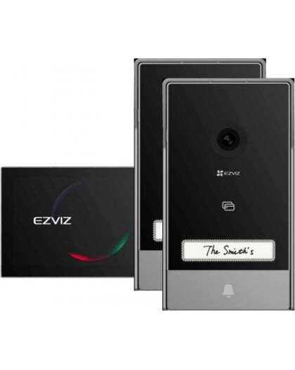 EZVIZ CS-HP7 Intercom Set (3MP, 1 Screen, 2 Intercoms)