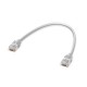 Ubiquiti UACC-Cable-Patch-EL-0.3M-W networking cable Translucent, White Cat6
