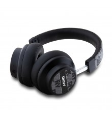DKNY PU Leather Checkered Pattern Wireless Headphones
