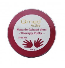 Plastic mass for hand rehabilitation Red