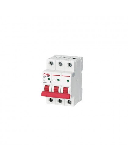 CNC Automatic Switch, 3P, 63A, Class C, 6kA