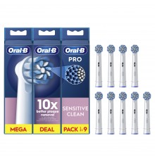 Oral-B Pro Sensitive Clean vahetusharjad, 9 tk