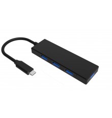 Fuj:tech USB-C centrmezgli, 4 porti