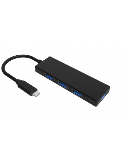 Fuj:tech USB-C centrmezgli, 4 porti