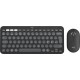 Logitech Pebble 2 Combo -keyboard and mouse, gray