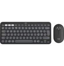 Logitech Pebble 2 Combo -keyboard and mouse, gray