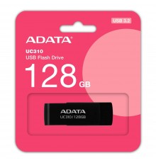 ADATA MEMORY DRIVE FLASH USB3.2 128G/BLACK UC310-128G-RBK