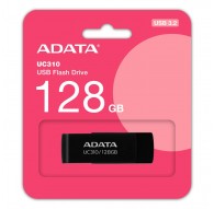 ADATA MEMORY DRIVE FLASH USB3.2 128G/BLACK UC310-128G-RBK