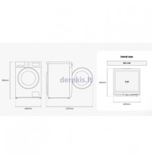 Washing Machine Samsung WW90DG5G34ABLE