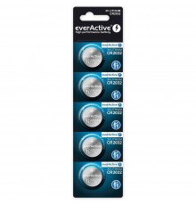 Lithium batteries everActive CR2032 - blister 5 pcs
