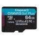 Kingston Canvas Go Plus MicroSDXC Memory card 64GB