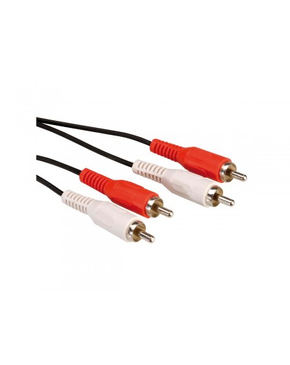 CINCH-VERB.-KABEL DUPLX5M