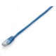 Equip Patch Cable Cat6 U/UTP 2xRJ45 20.00m blue Polybag