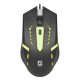 MOUSE DEFENDER FLASH MB-600L OPTIC LED 1200dpi 4P