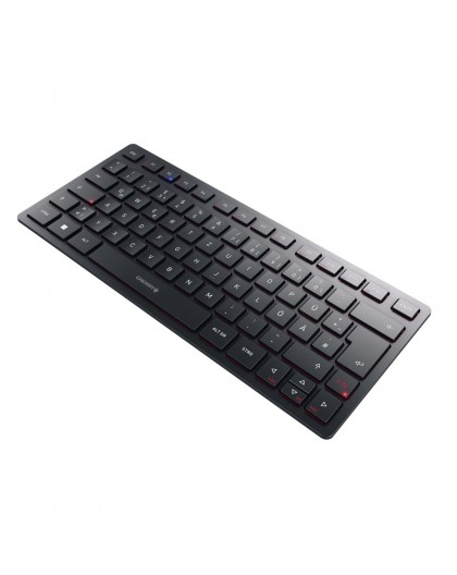 CHERRY KW 9200 MINI keyboard Universal USB + RF Wireless + Bluetooth QWERTZ German Black