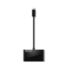 Lenovo Select USB Type-C 4-Port USB-Hub black