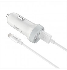 Devia Idrawer Lightning Car Charger White