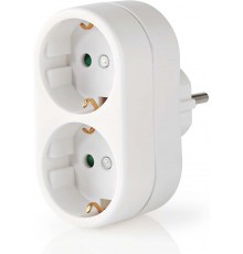 Nedis 2-part power plug splitter