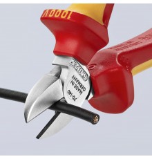 KNIPEX wire cutter verchromt