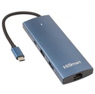 Extra Digital Adapter is USB Type-C - HDMI, LAN, 3x USB Type-A, 1x USB Type-C, PD100W, SD+TF